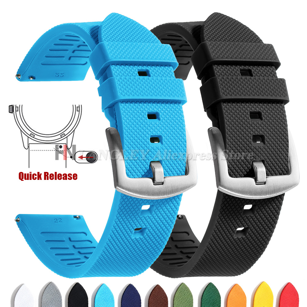 Fossil Smartwatch Accessories - Klasyczny tropikalny pasek do zegarka z