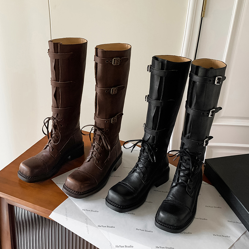 Arden Furtado Damskie Kozaki z – Leather Classic Strap recenzja i cena