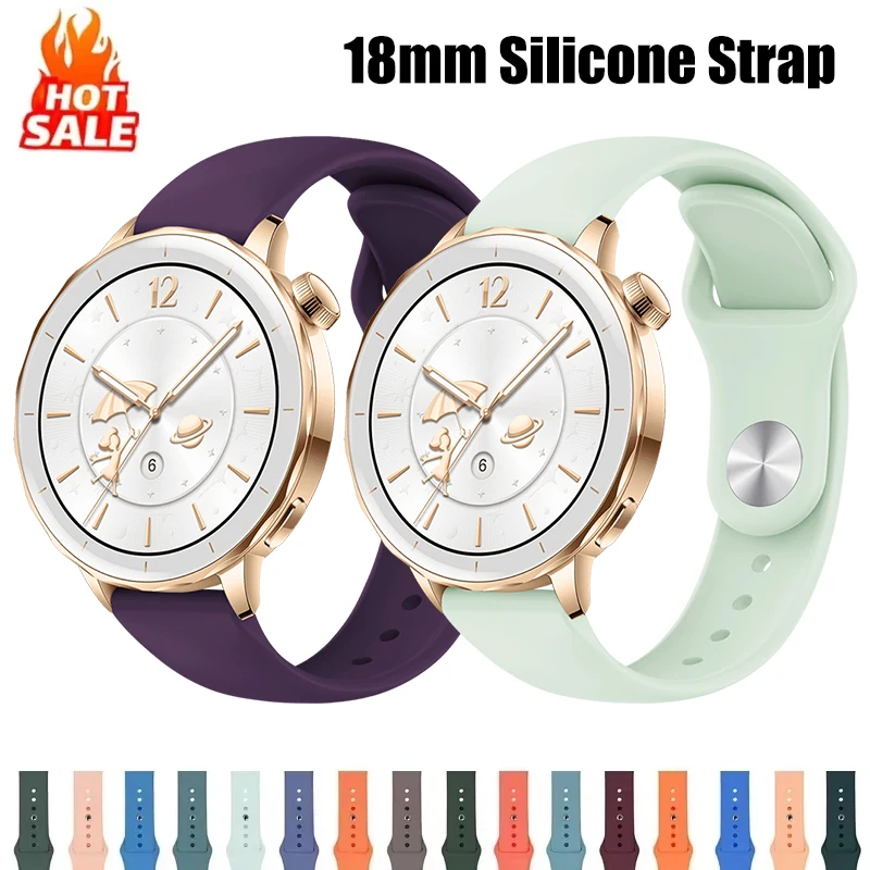 18mm silikonowy pasek do zegar – Fossil Smartwatch Accessories recenzja i cena