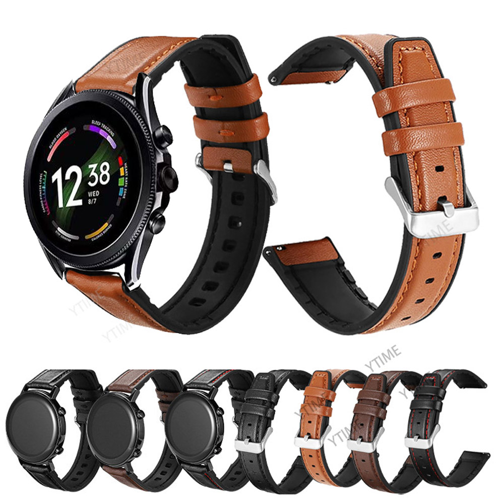 22mm silikonowo-skórzany pasek – Fossil Smartwatch Accessories recenzja i cena