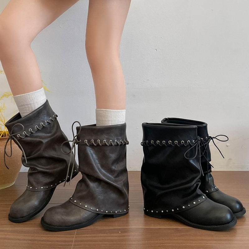 Damskie luźne buty do połowy ł – Leather Classic Strap recenzja i cena